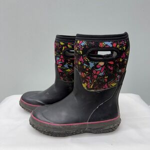 Bogs Grasp wildflower floral kids youth girls 4 rated to -22